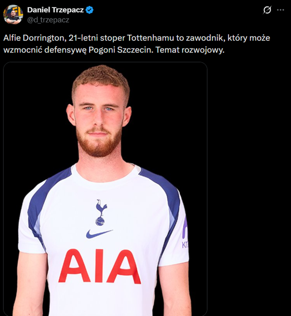 DZIEJE SIĘ! Obrońca Tottenhamu może trafić do Pogoni Szczecin!
